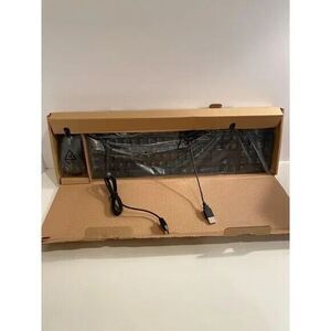 USB Wired Keyboard & Optical Mouse in Damaged Packaging Computer New Tested
